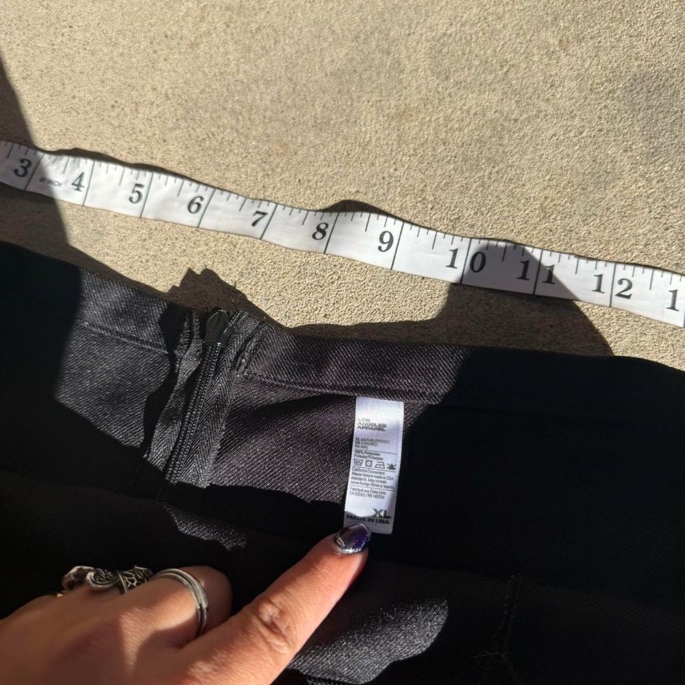 A-Line Los Angeles Apparel Skirt - Picture 3 of 5